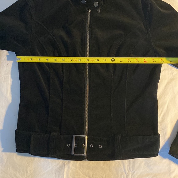 JLO Fine Corduroy Biker Belted Jacket - Picture 11 of 15